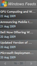 Windows 7 および Vista 用の Windows フィード ガジェットがリリースされました