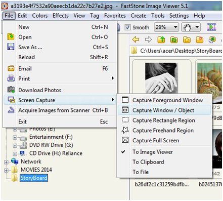 FastStone Image Viewer を使用してデジタル写真を編集します