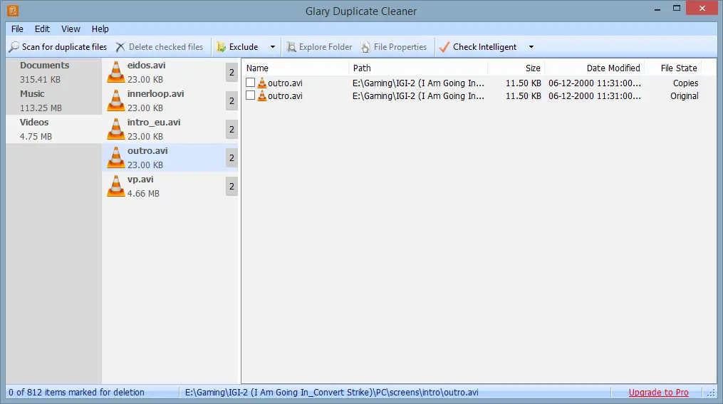 Windows PC 用 Glary Duplicate Cleaner で重複ファイルを検索