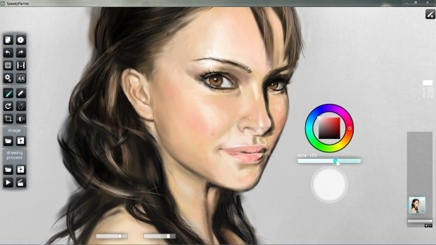 Speedy Painter は、Windows PC 用の無料ペイント ソフトウェアです。