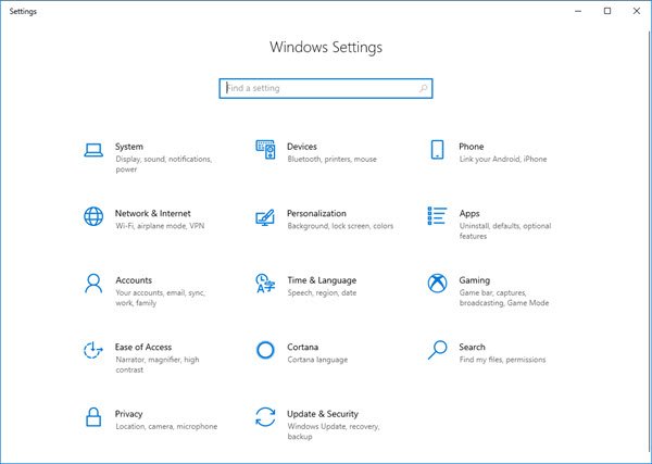 Windows 10の設定を開いて使用する方法