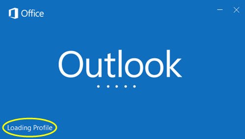 Microsoft Outlook stuck on Loading Profile