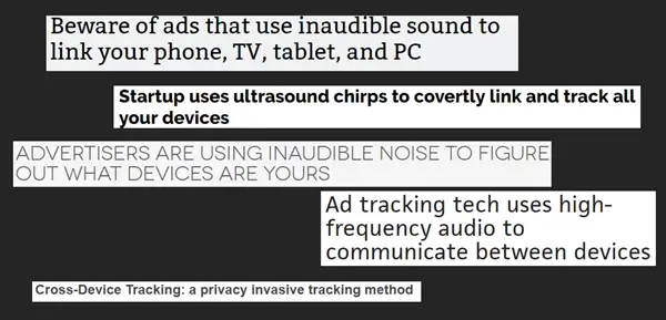 超音波追跡、超音波信号を使用して IoT デバイスを追跡する新たな脅威