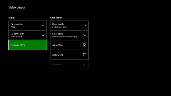 Xbox One の画面のちらつきとディスプレイの問題を修正