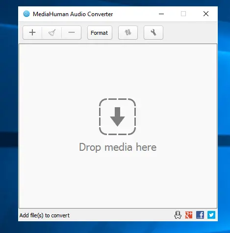 MediaHuman Audio Converter は複数のオーディオ ファイルをバッチ変換します