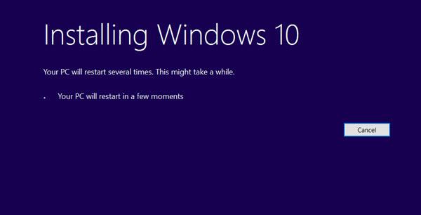 メディア作成ツールを使用して Windows 10 2022 Update にアップグレードする