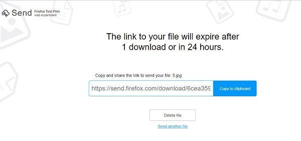 Firefox Send を使用すると、任意のブラウザを使用して大きなファイルをオンラインでアップロード、暗号化、共有できます