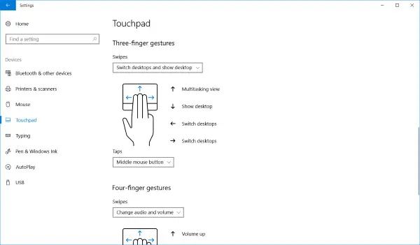 Windows 11 で高精度タッチパッド設定を有効、構成、使用する