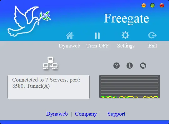 Freegate 検閲対策ソフトウェアを使用してインターネット検閲を回避し、自由に閲覧しましょう