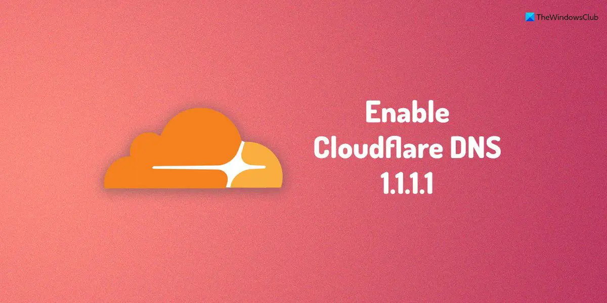 CloudFlareの新しいDNSサービス1.1.1.1をセットアップして使用する方法