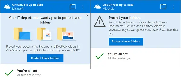 OneDrive で既知のフォルダーの移動機能を使用する方法