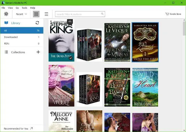 Amazon Kindle が Windows PC で動作しない