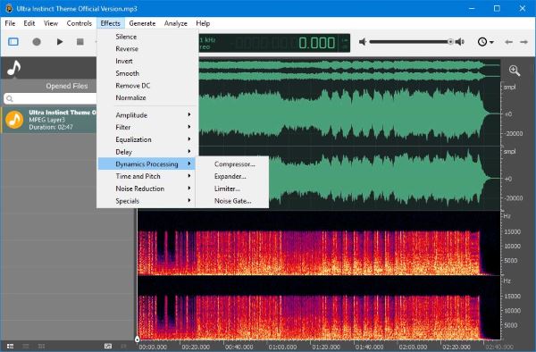 Windows 11/10 用 Ocenaudio でプロのようにオーディオを編集