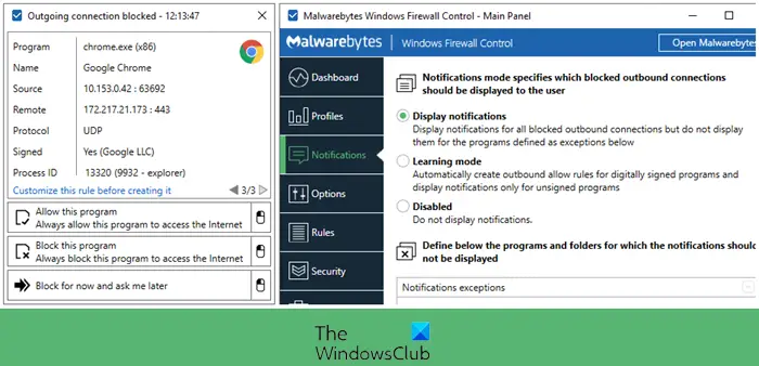 Windows Firewall Control