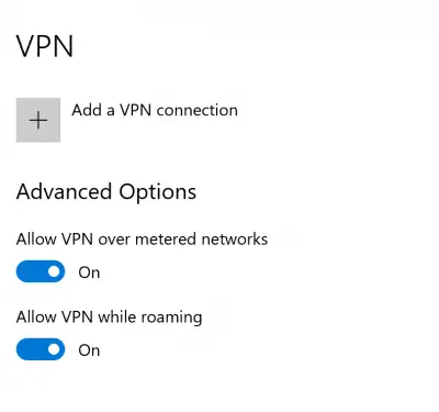 Fix VPN connects and then automatically disconnects on Windows 10