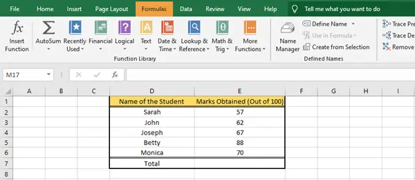 Excel に数式と関数を挿入する方法