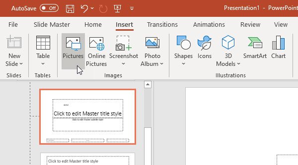 PowerPoint スライドにテキストまたは画像の透かしを挿入する方法