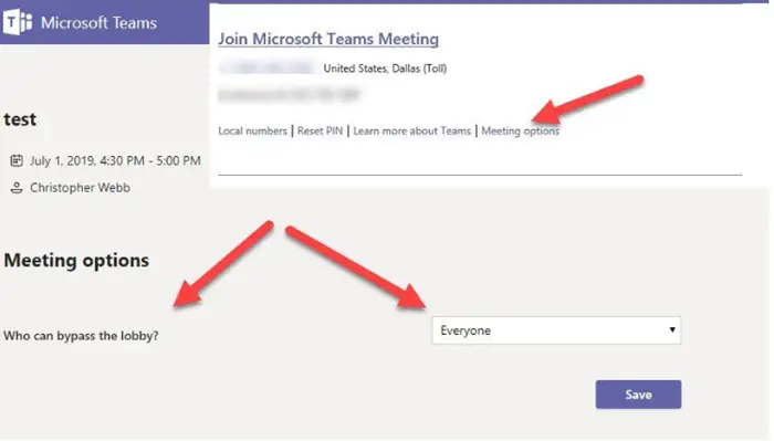 Microsoft Teams 会議の参加者の役割を変更する方法