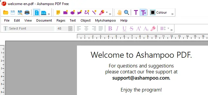 Ashampoo PDF Free: Windows PC で PDF ファイルを編集、作成、管理