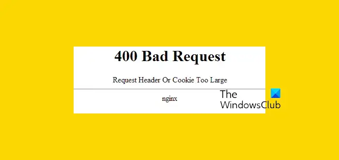 Chrome、Edge、Firefox ブラウザーでの 400 Bad Request、Cookie Too Large メッセージ