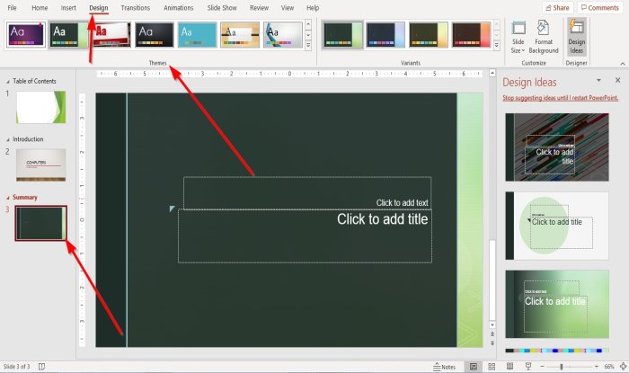 PowerPoint プレゼンテーションをセクションに分割する方法