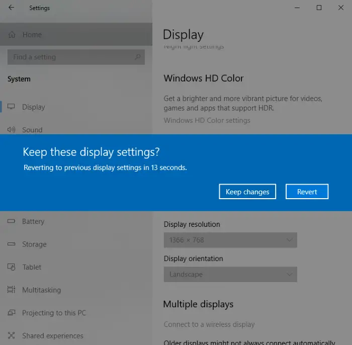 Windows 11/10でCMDまたはスクリプトを使用してディスプレイ解像度を変更する方法