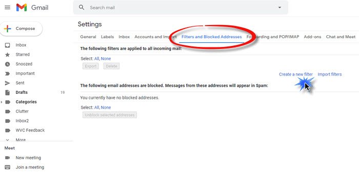 Gmail フィルタを使用して受信トレイを整理する方法