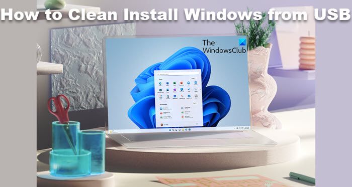 USB から Windows 11 をクリーン インストールする方法