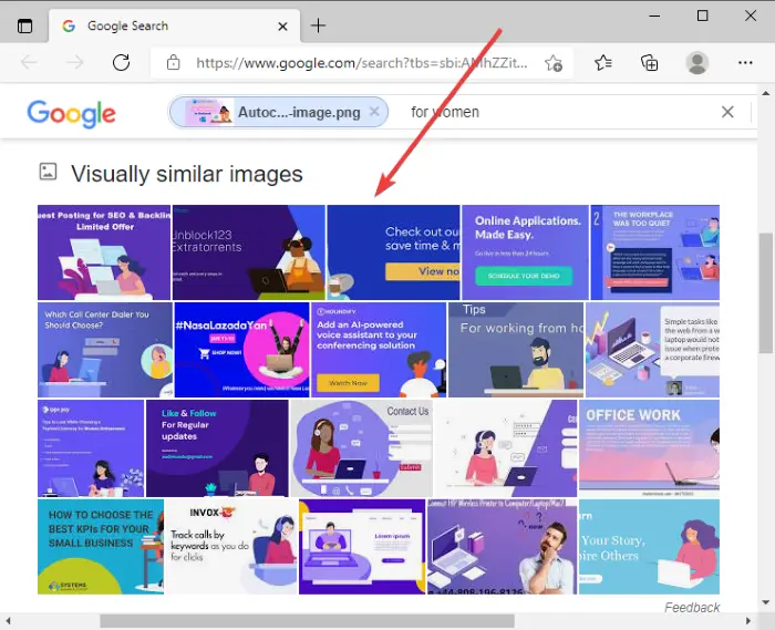 Windows 11/10のコンテキストメニューを使用してGoogle画像の検索を追加