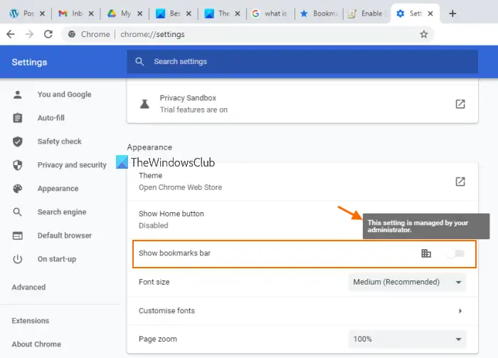 Windows PCのGoogle Chromeでブックマークバーを表示または非表示にする方法