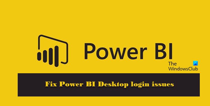 Power BI Desktop のログイン問題を修正する