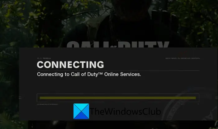 Not Connecting to Call of Duty Online Services