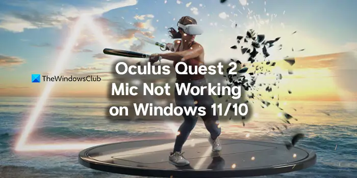 Windows PCでOculus Quest 2マイクが機能しない問題を修正