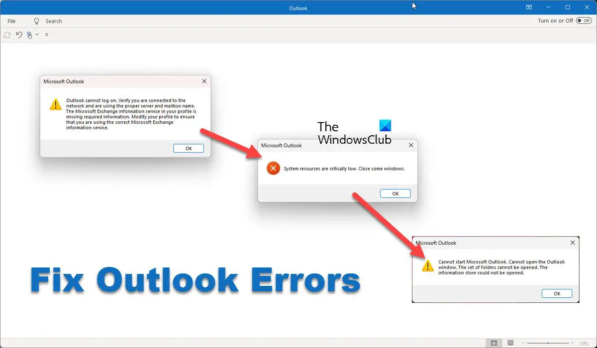 Windows 11 で Outlook が開かない、または動作しない