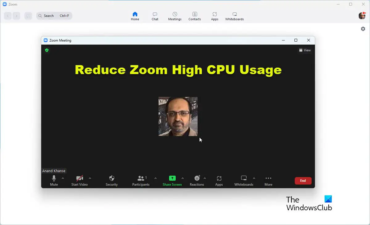 Zoom の高い CPU 使用率を削減する方法