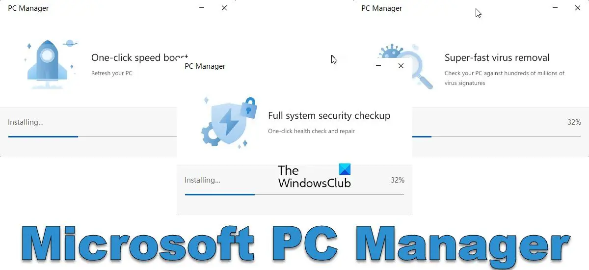 Microsoft PC Manager は、Windows 11/10 用の 1 クリック オプティマイザーです