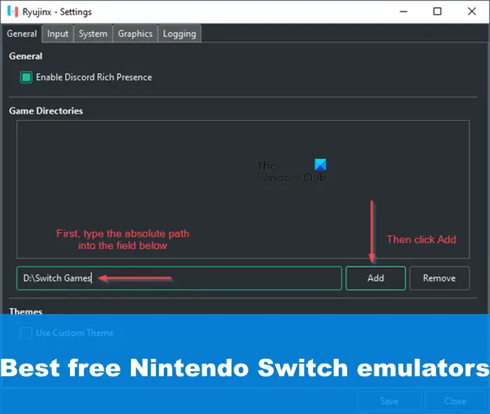 Windows PC用の最高の無料Nintendo Switchエミュレータ