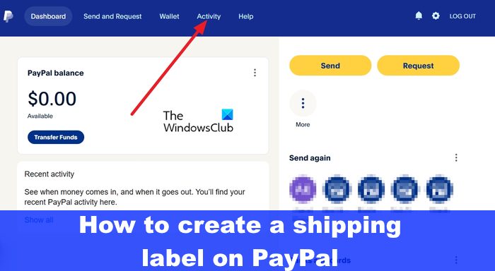 PayPal で配送ラベルを作成する方法