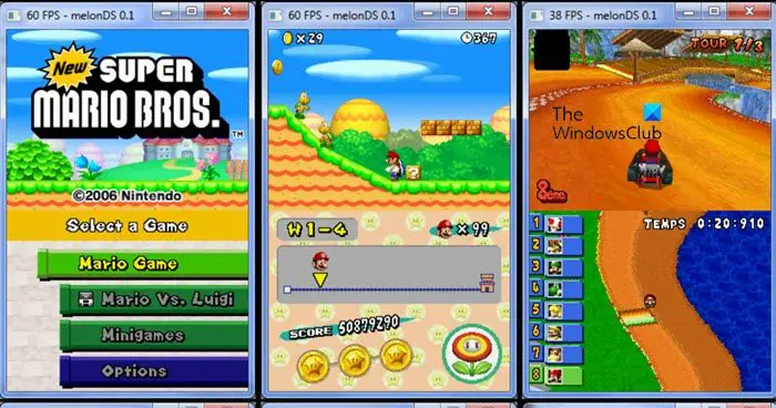 Windows PC用の最高のNintendo DSエミュレータ