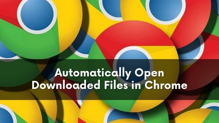 ダウンロードしたファイルをChromeで自動的に開く方法