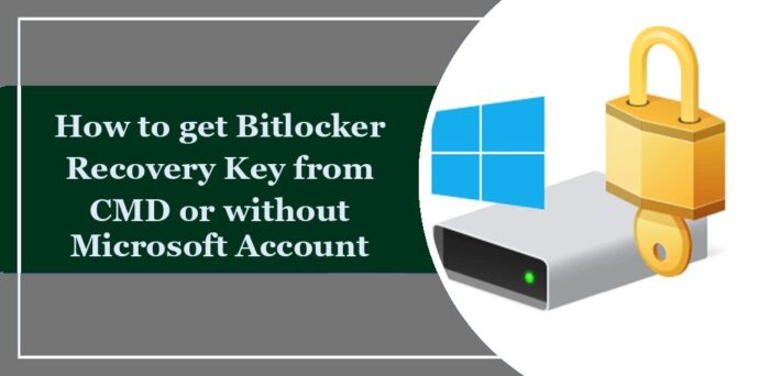 Microsoft アカウントを使用せずに CMD から Bitlocker 回復キーを取得する方法