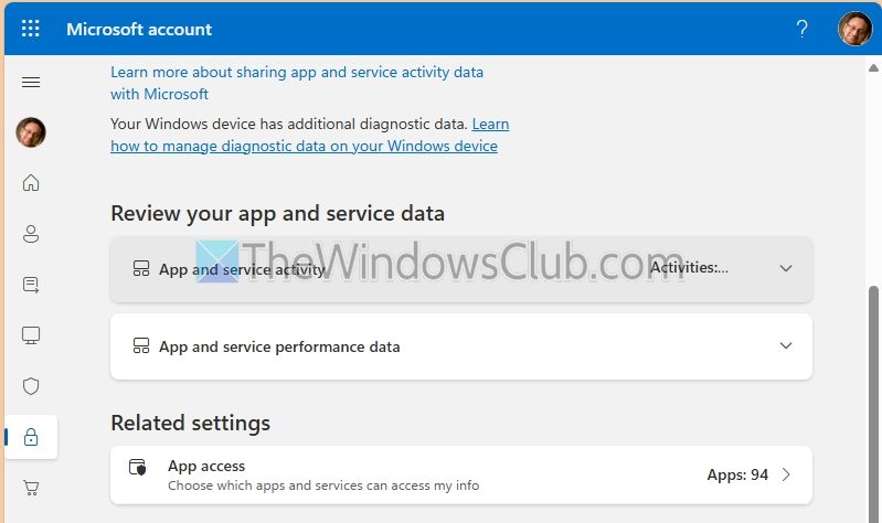 App Security Microsoft Account